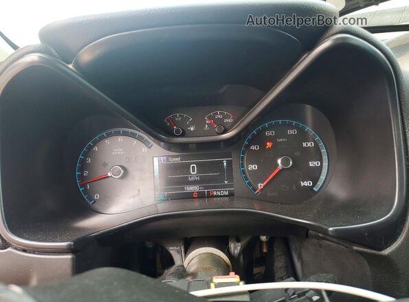 1GCHSCEAXG1133546 2016 CHEVROLET COLORADO Серый Вид щитка приборов
