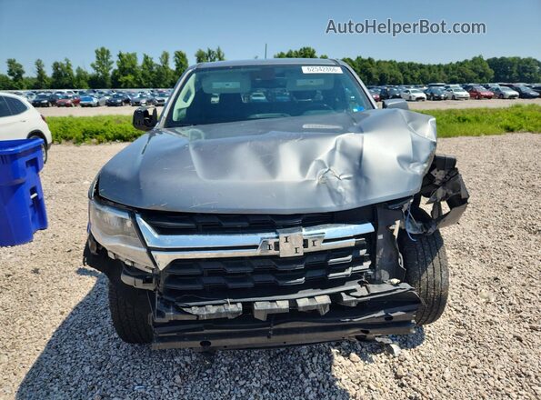 1GCHSCEAXM1274760 2021 CHEVROLET COLORADO Gray Widok z przodu