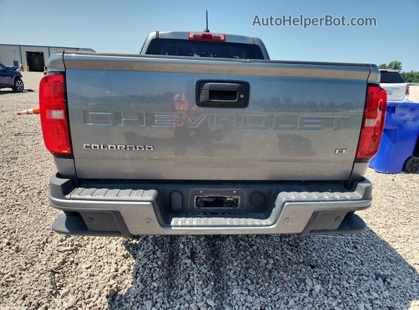 1GCHSCEAXM1274760 2021 CHEVROLET COLORADO Gray Widok z tyłu