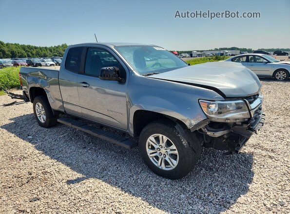 1GCHSCEAXM1274760 2021 CHEVROLET COLORADO Gray Przód prawy