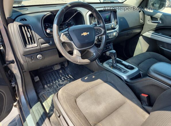 1GCHSCEAXM1274760 2021 CHEVROLET COLORADO Gray Widok deski rozdzielczej
