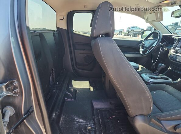 1GCHSCEAXM1274760 2021 CHEVROLET COLORADO Gray Widok tylnych siedzeń