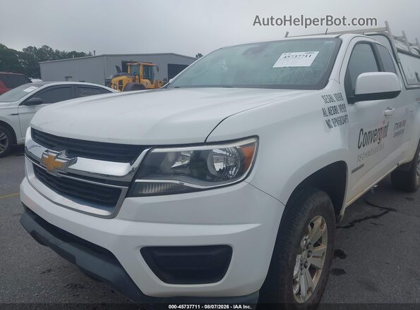 1GCHSCEN0L1198399 2020 CHEVROLET COLORADO White Вид щитка приладів