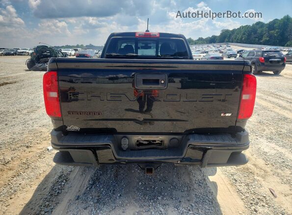 1GCHSCEN4M1281531 2021 CHEVROLET COLORADO Черный Вид задней части салона