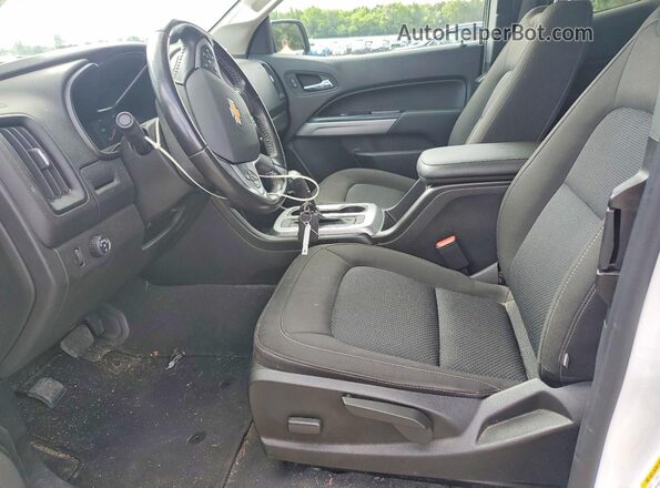 1GCHSCEN6M1295558 2021 CHEVROLET COLORADO Белый Вид салона спереди