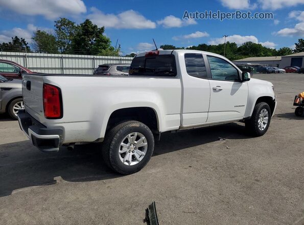 1GCHSCEN6M1295558 2021 CHEVROLET COLORADO Белый Задняя правая четверть