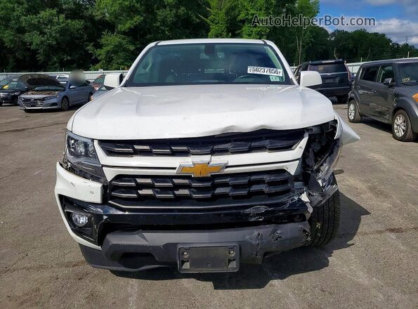 1GCHSCEN6M1295558 2021 CHEVROLET COLORADO Белый Вид спереди