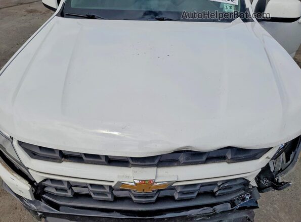 1GCHSCEN6M1295558 2021 CHEVROLET COLORADO Белый Вид задней части салона