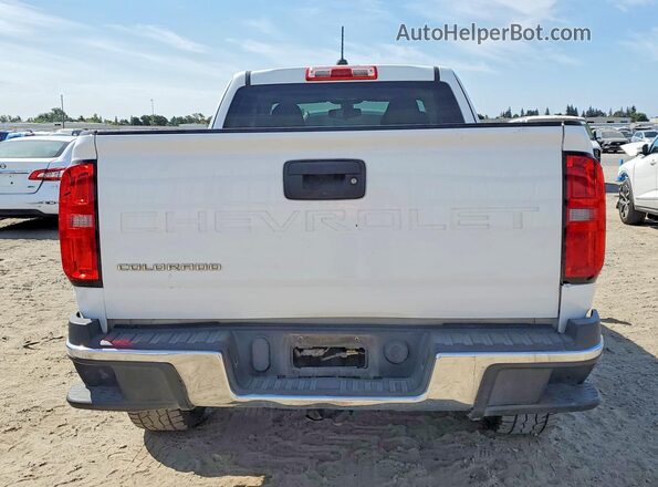 1GCHTBEA3M1108572 2021 CHEVROLET COLORADO White Vista trasera