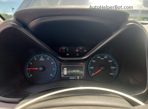 1GCHTBEA9G1371041 2016 CHEVROLET COLORADO Черный Вид щитка приборов