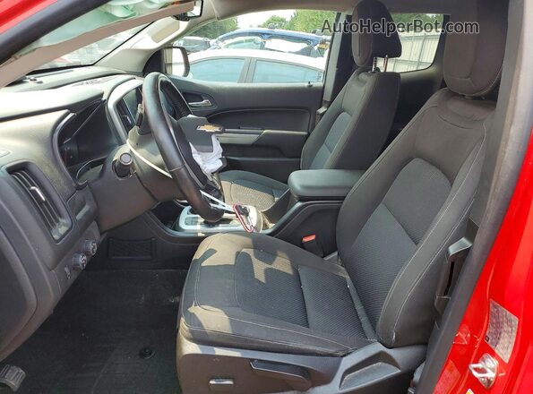 1GCHTCE39G1119667 2016 CHEVROLET COLORADO Red Вид салону спереду