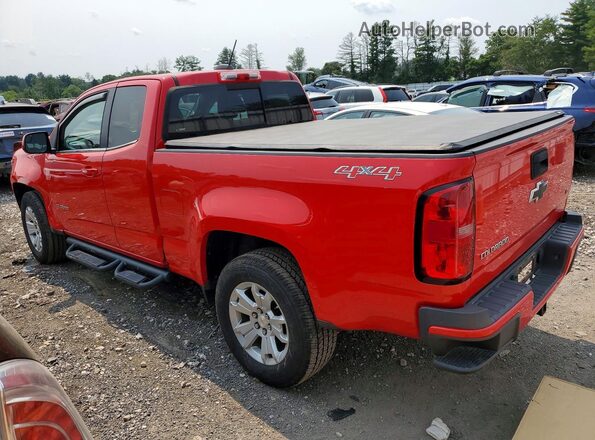 1GCHTCE39G1119667 2016 CHEVROLET COLORADO Red Задня ліва чверть