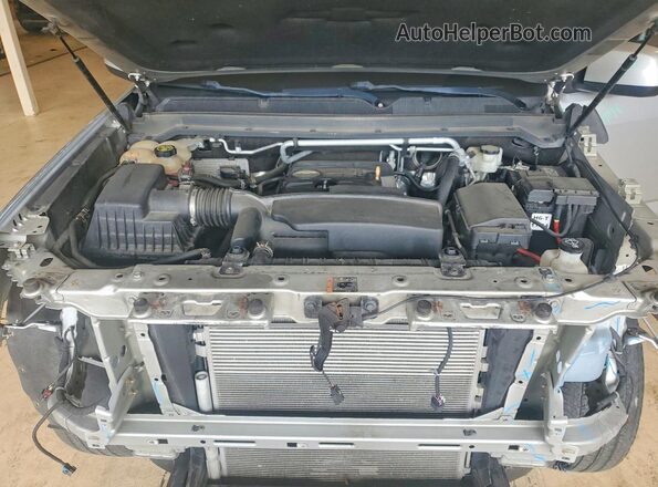 1GCHTCEA3G1163243 2016 CHEVROLET COLORADO Silver უკანა სალონის ხედი