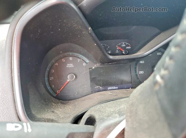 1GCHTCEA3L1179078 2020 CHEVROLET COLORADO Белый Вид щитка приборов