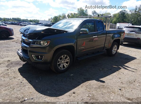 1GCHTCEN0J1229113 2018 CHEVROLET COLORADO Green Vista tres cuartos delantera izquierda