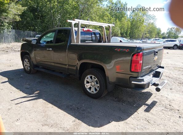 1GCHTCEN0J1229113 2018 CHEVROLET COLORADO Green Trasero izquierdo