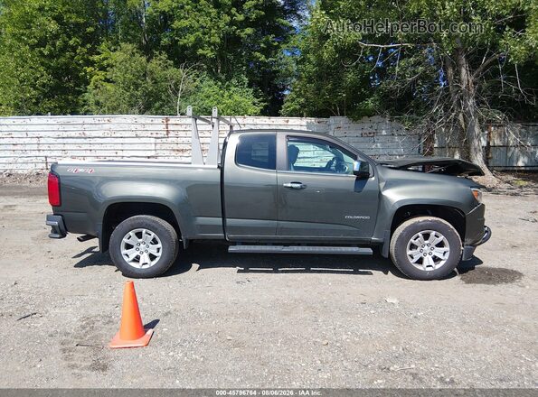 1GCHTCEN0J1229113 2018 CHEVROLET COLORADO Green Vista interior trasera