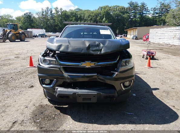 1GCHTCEN0J1229113 2018 CHEVROLET COLORADO Green Vista del cuadro de instrumentos