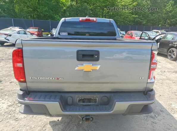 1GCHTCEN3J1274675 2018 CHEVROLET COLORADO Gray Rear view
