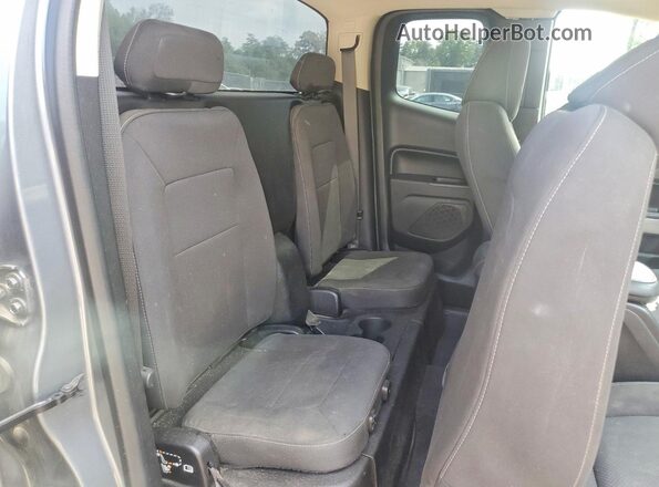1GCHTCEN3J1274675 2018 CHEVROLET COLORADO Gray Rear seats view