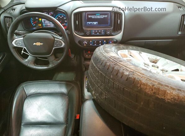 1GCHTCEN8J1297370 2018 CHEVROLET COLORADO White Вид панелі приладів