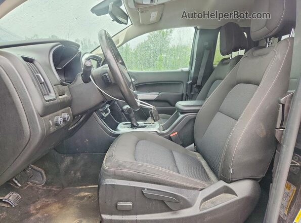 1GCHTCEN9J1212231 2018 CHEVROLET COLORADO Black Вид салону спереду