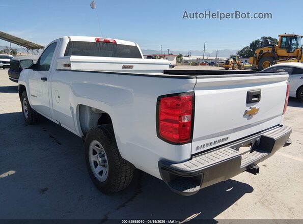 1GCNCNEC1JZ102370 2018 CHEVROLET SILVERADO White Trasero izquierdo