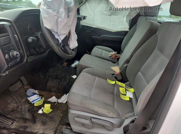 1GCNCNEC5JZ382567 2018 CHEVROLET SILVERADO White Widok wnętrza z przodu