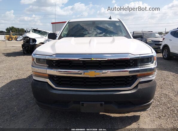 1GCNCNECXHZ149665 2017 CHEVROLET SILVERADO White Widok zestawu wskaźników
