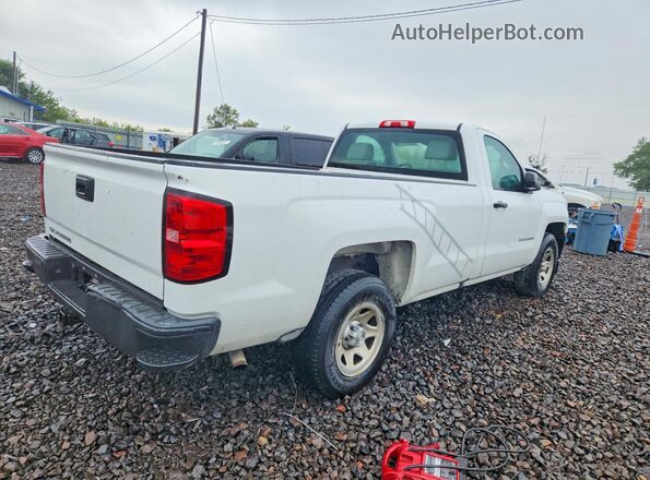 1GCNCNEH0GZ214050 2016 CHEVROLET SILVERADO Белый Задняя правая четверть