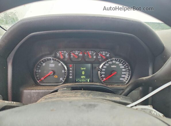 1GCNCNEH0GZ214050 2016 CHEVROLET SILVERADO Белый Вид щитка приборов