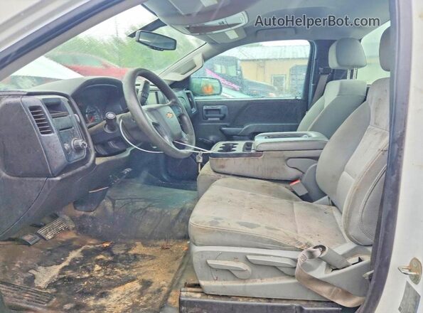 1GCNCNEH0GZ214050 2016 CHEVROLET SILVERADO Белый Вид салона спереди