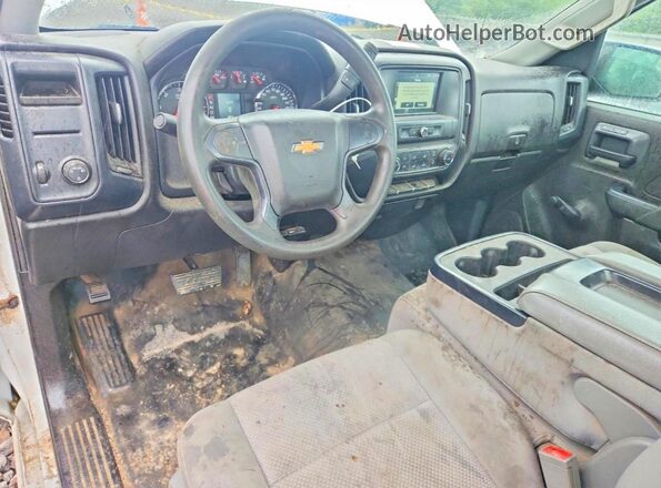 1GCNCNEH0GZ214050 2016 CHEVROLET SILVERADO Белый Вид панели приборов