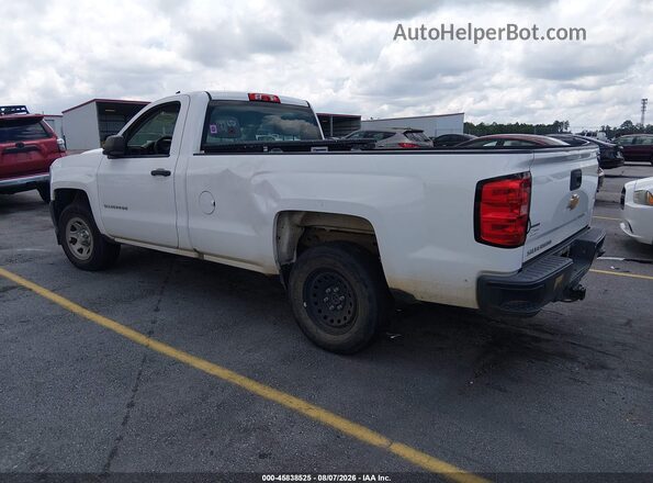 1GCNCNEH0HZ146088 2017 CHEVROLET SILVERADO Белый Задняя левая четверть