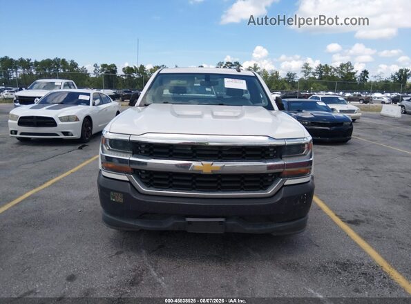 1GCNCNEH0HZ146088 2017 CHEVROLET SILVERADO Белый Вид щитка приборов