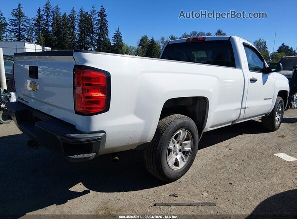 1GCNCNEH1GZ163979 2016 CHEVROLET SILVERADO Белый Задняя правая четверть