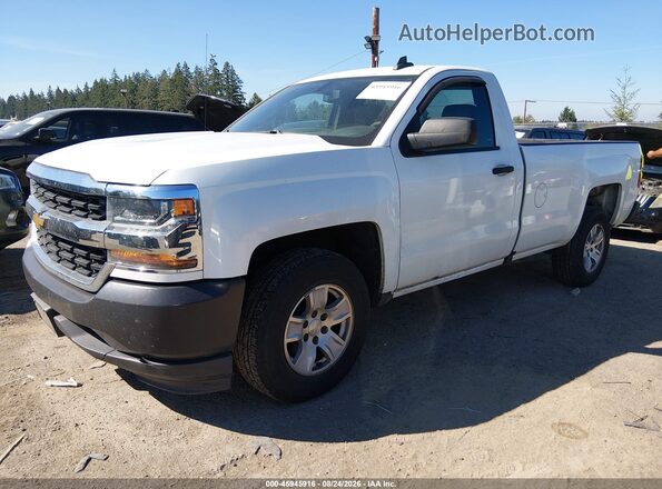 1GCNCNEH1GZ163979 2016 CHEVROLET SILVERADO Белый Передняя левая четверть
