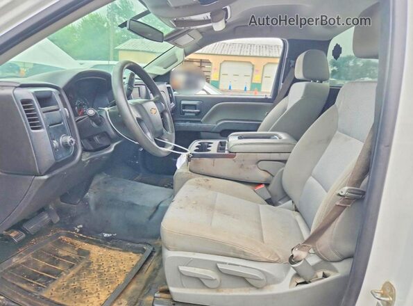 1GCNCNEH2GZ104147 2016 CHEVROLET SILVERADO White Vista interior delantera