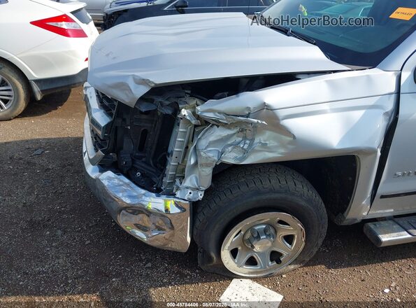 1GCNCNEH2GZ174019 2016 CHEVROLET SILVERADO Серебряный Вид спереди
