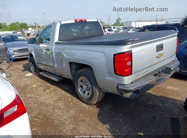 1GCNCNEH2GZ174019 2016 CHEVROLET SILVERADO Серебряный Задняя левая четверть
