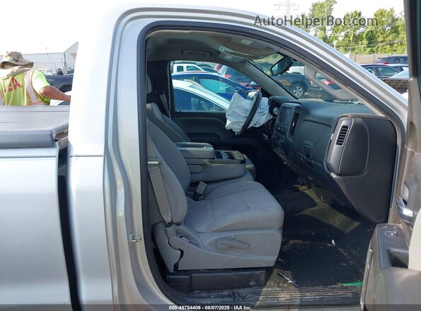 1GCNCNEH2GZ174019 2016 CHEVROLET SILVERADO Серебряный Вид салона спереди