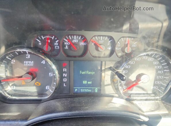 1GCNCNEH2JZ276525 2018 CHEVROLET SILVERADO White ხელსაწყოთა პანელის ხედი