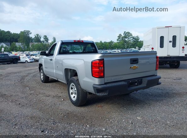 1GCNCNEH4GZ264269 2016 CHEVROLET SILVERADO Silver Trasero izquierdo
