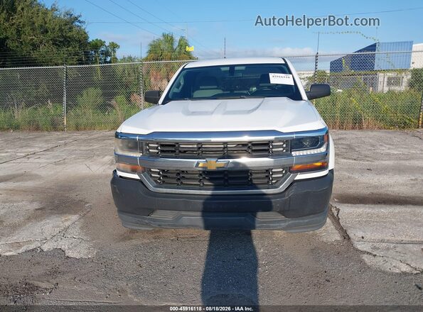 1GCNCNEH5GZ248131 2016 CHEVROLET SILVERADO Белый Вид щитка приборов