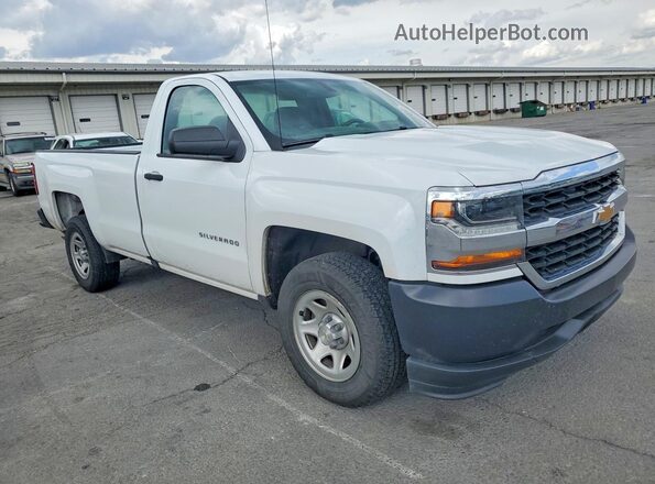 1GCNCNEH6JZ247304 2018 CHEVROLET SILVERADO White Przód prawy