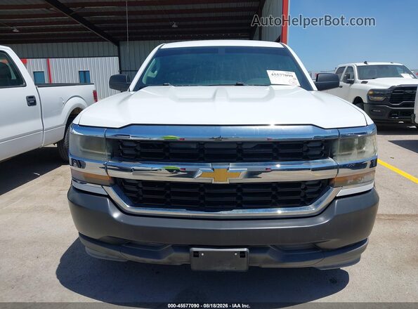1GCNCNEH7GZ245408 2016 CHEVROLET SILVERADO Белый Вид щитка приборов