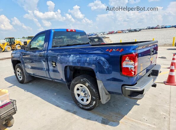 1GCNKNEC2JZ209527 2018 CHEVROLET SILVERADO Blue Tył lewy