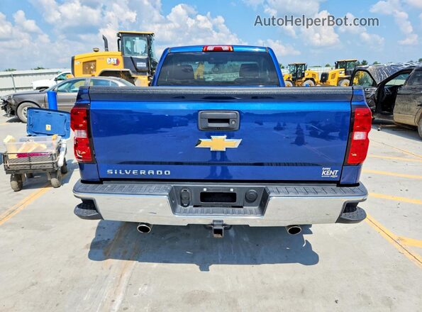 1GCNKNEC2JZ209527 2018 CHEVROLET SILVERADO Blue Widok z tyłu