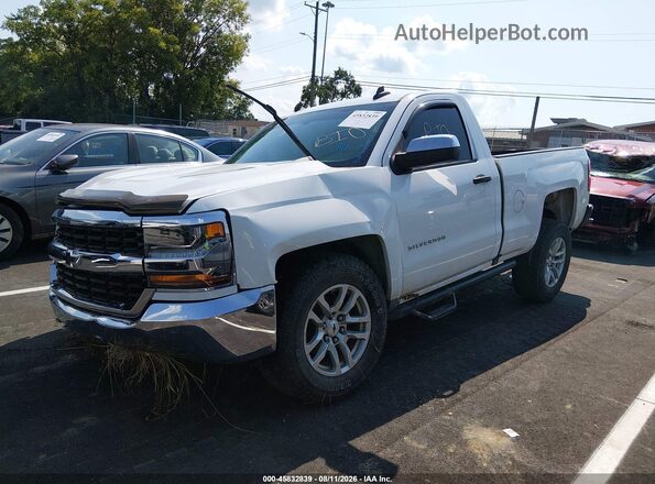 1GCNKNEC3HZ152362 2017 CHEVROLET SILVERADO White Առջևի ձախ երեք քառորդ տեսարան