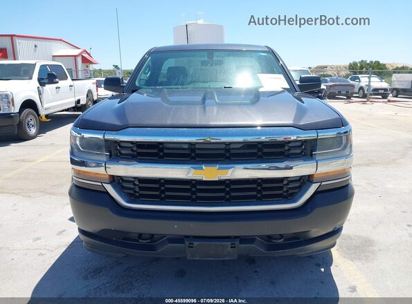 1GCNKNEC7GZ288380 2016 CHEVROLET SILVERADO Gray Widok zestawu wskaźników